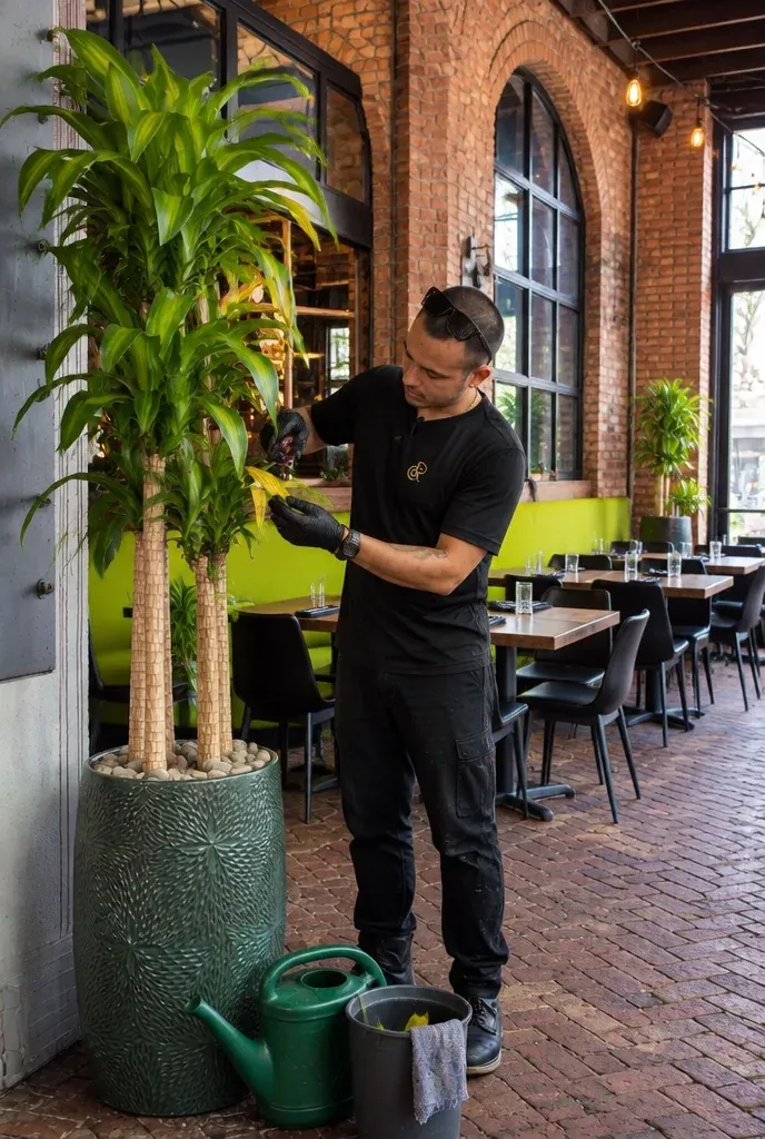 Routine plant maintenance at El Camino